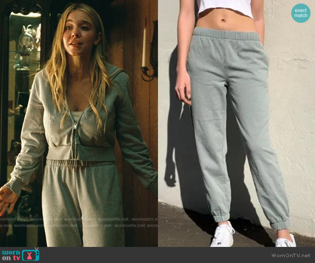 Brandy Melville Rosa Sweatpants worn by Cassie Howard (Sydney Sweeney) on Euphoria