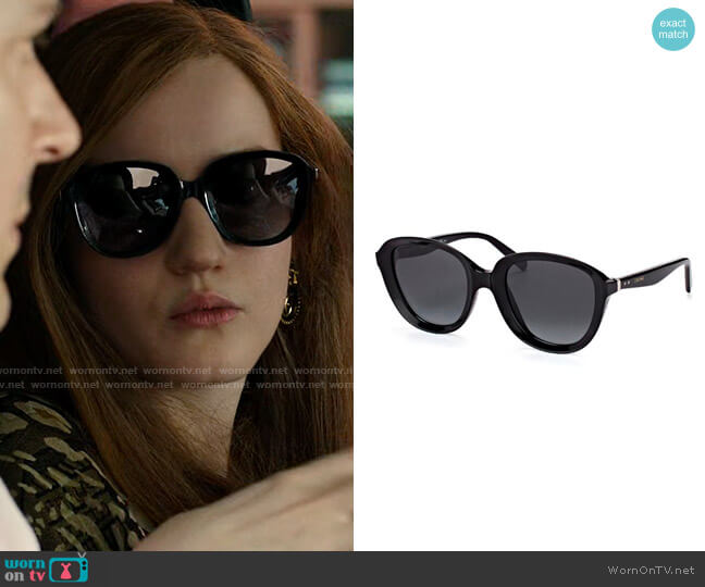 Celine Style CL41448/S worn by Anna Delvey (Julia Garner) on Inventing Anna