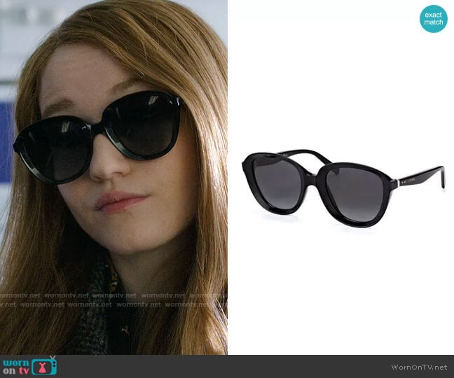 Celine CL41448/S Sunglasses worn by Anna Delvey (Julia Garner) on Inventing Anna