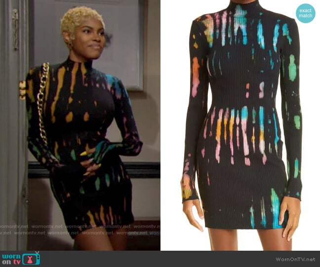 Cotton Citizen Ibiza Dress worn by Paris Buckingham (Diamond White) on The Bold and the Beautiful