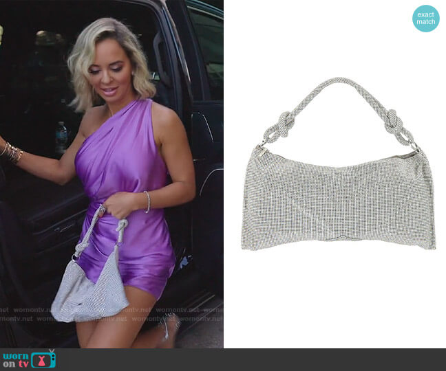 Cult Gaia Hera Mini Shoulder Bag worn by Nicole Martin (Nicole Martin) on The Real Housewives of Miami