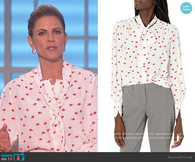 Equipment Badalle Top worn by Natalie Morales on The Talk