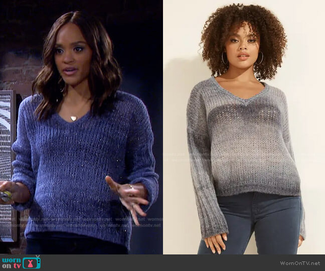 by Guess worn by Lani Price (Sal Stowers) on Days of our Lives