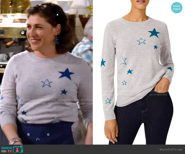 Hobbs Samira Sweater worn by Kat Silver (Mayim Bialik) on Call Me Kat