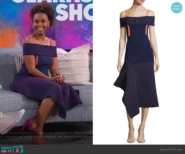 Jason Wu Knit Off-the-Shoulder Dress
