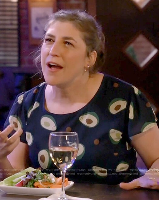 Kat’s avocado dress on Call Me Kat