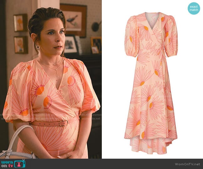Kate Spade Grand Daisy Wrap Dress