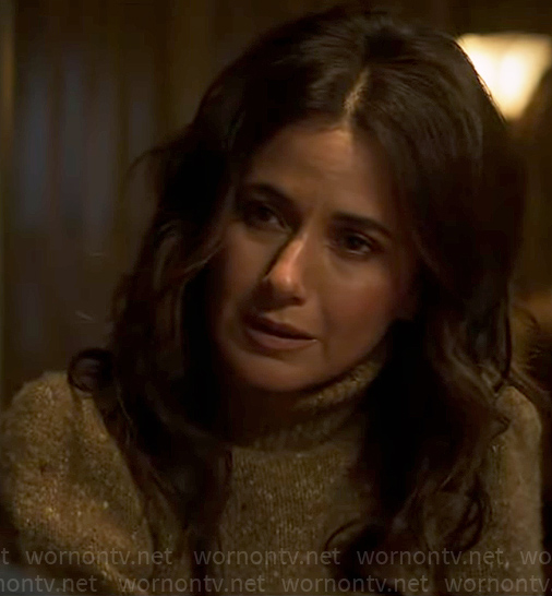 Lana’s brown turtleneck on Superman and Lois