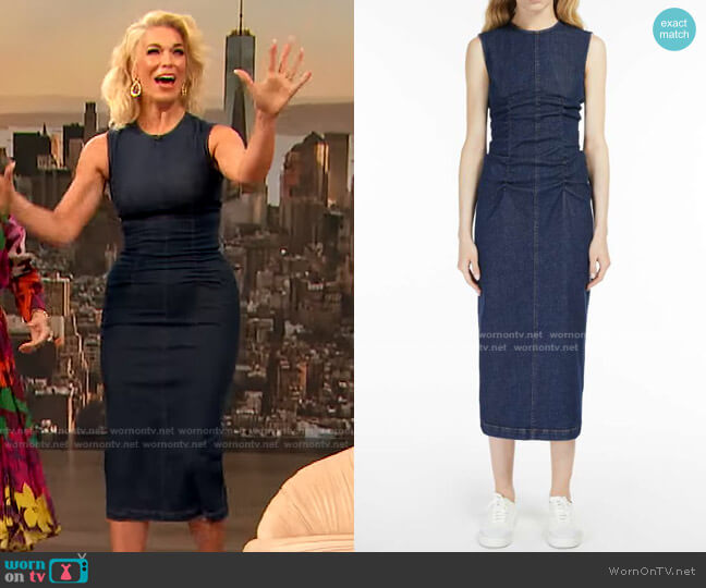 Sportmax Max Mara Sleeveless Denim Dress