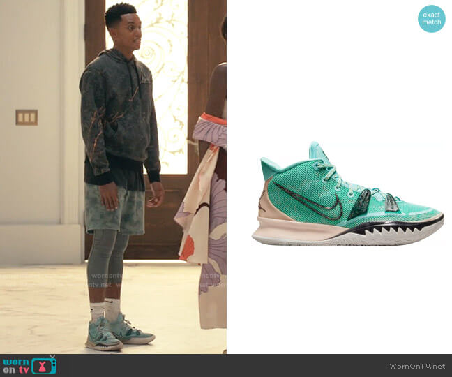 Nike Kyrie 7 Basketball Shoes worn by Will Smith (Jabari Banks) on Bel-Air