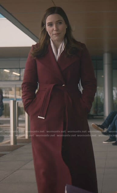 Sam’s red belted coat on Good Sam