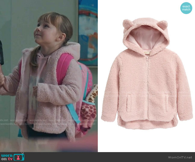 Tucker + Tate Faux Shearling Hooded Jacket