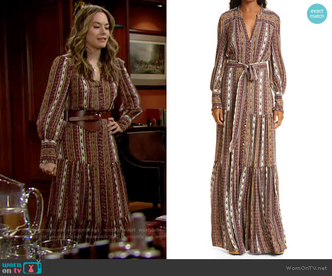 Veronica Beard Maidens Dress worn by Hope Logan (Annika Noelle) on The Bold and the Beautiful