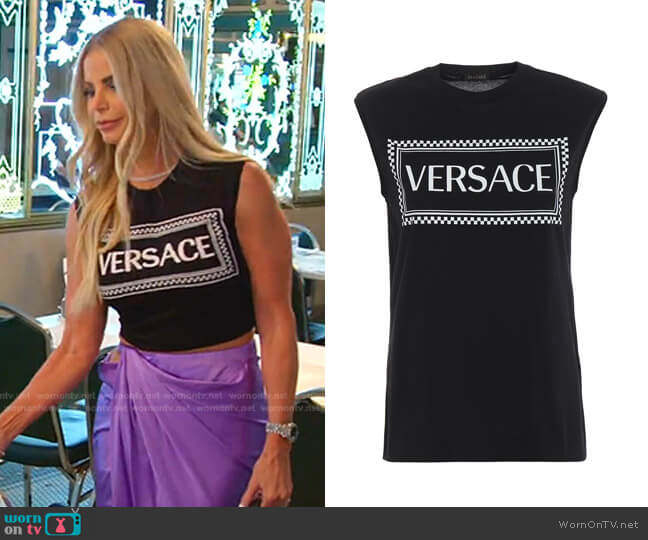 by Versace worn by Alexia Echevarria (Alexia Echevarria) on The Real Housewives of Miami