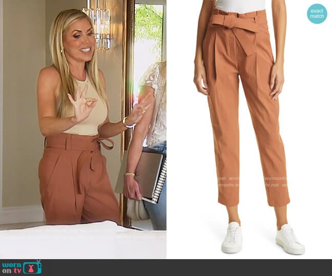 A.L.C. Dais Paperbag Waist Pants worn by Dr. Jen Armstrong on The Real Housewives of Orange County