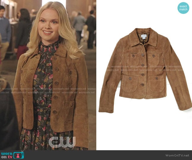 Loft Suede Leather Jacket