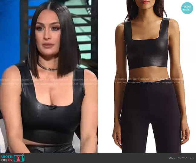 Commando Faux Leather Crop Top