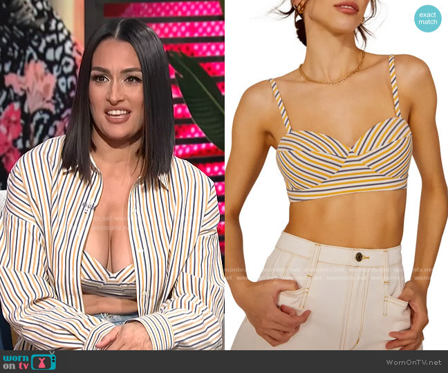 Favorite Daughter Ex-Boyfriend Stripe Bralette