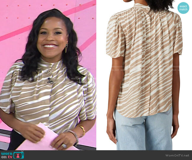 Habitual Chelsea Top worn by Sheinelle Jones on Today