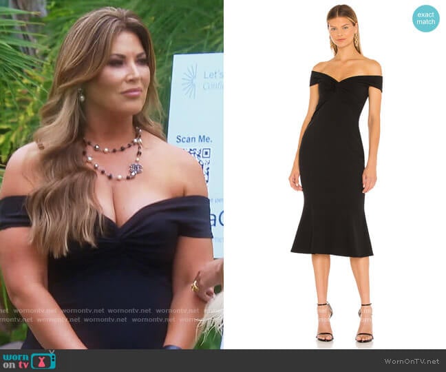 Katie May Total Flirt Dress worn by Emily Simpson on The Real Housewives of Orange County