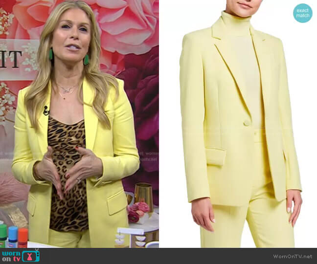 A.L.C. Lyndon Single-Button Jacket worn by Jill Martin on Today