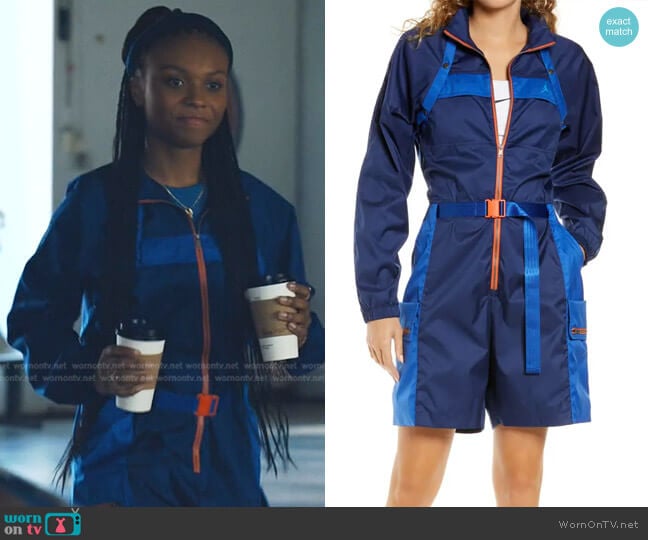 Jordan Next Utility Capsule Flight Suit worn by Naomi McDuffie (Kaci Walfall) on Naomi