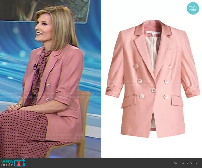 Veronica Beard Odile Dickey Jacket worn by Kate Snow on Today
