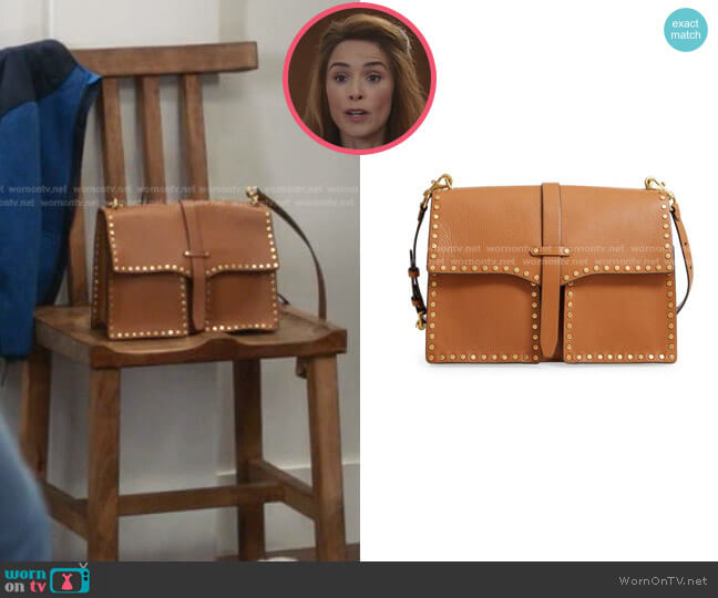 Rebecca Minkoff Studded Leather Shoulder Bag