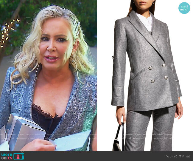 Veronica Beard Pareneti Jacket worn by Shannon Beador on The Real Housewives of Orange County