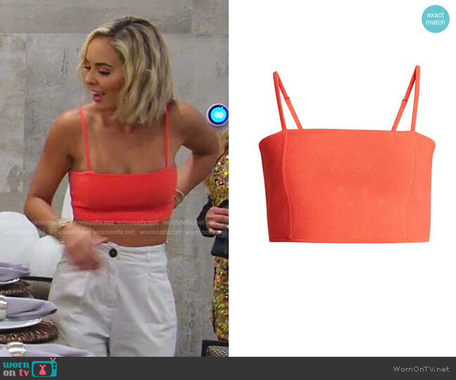 A.L.C. Winnie Bra Top worn by Nicole Martin (Nicole Martin) on The Real Housewives of Miami