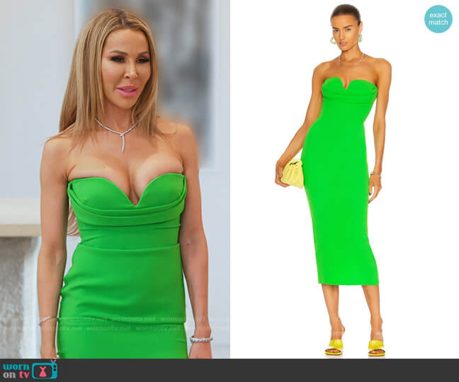 Alex Perry Darcy Dress worn by Lisa Hochstein (Lisa Hochstein) on The Real Housewives of Miami