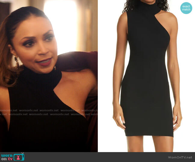 Alice + Olivia Kiki Dress worn by Cecile Horton (Danielle Nicolet) on The Flash