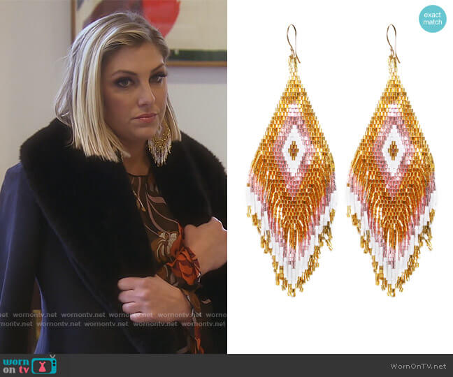 Allia Designs Diamond Dust worn by Gina Kirschenheiter on The Real Housewives of Orange County
