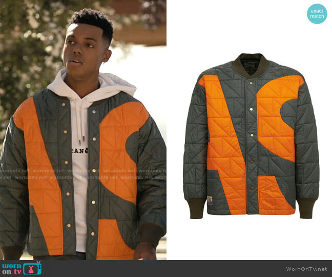 AlphaStyle Jarvis Puffer Jacket worn by Will Smith (Jabari Banks) on Bel-Air