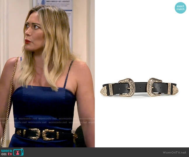 B-Low the Belt Bri Bri Belt worn by Sophie (Hilary Duff) on How I Met Your Father