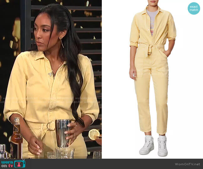 Ba&Sh Frida Belted Jumpsuit