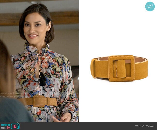 ba&sh Betty Belt worn by Ren (Janina Gavankar) on Big Sky