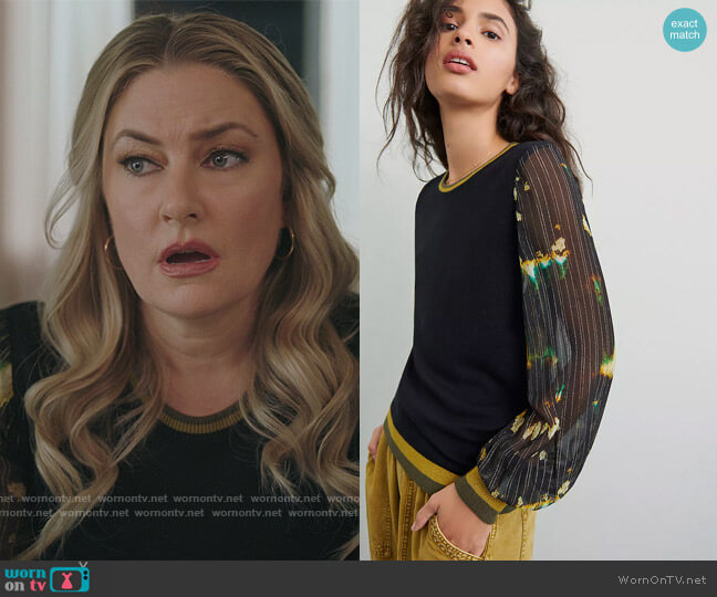 Antropologie Nela Pullover worn by Alice Cooper (Mädchen Amick) on Riverdale