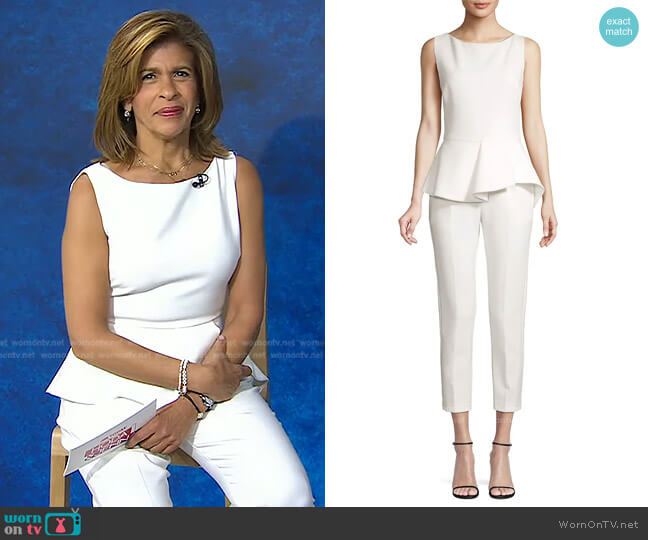 Black Halo Kasia Jumpsuit worn by Hoda Kotb on Today