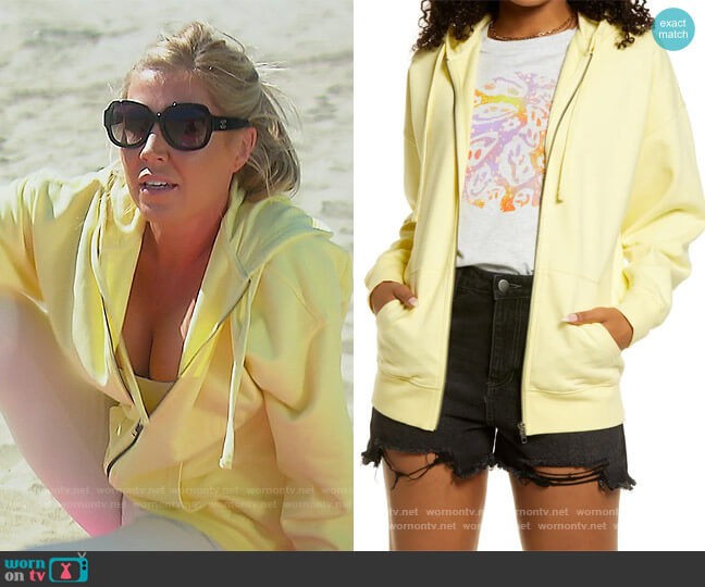 BP. Zip-Up Hoodie worn by Dr. Jen Armstrong on The Real Housewives of Orange County