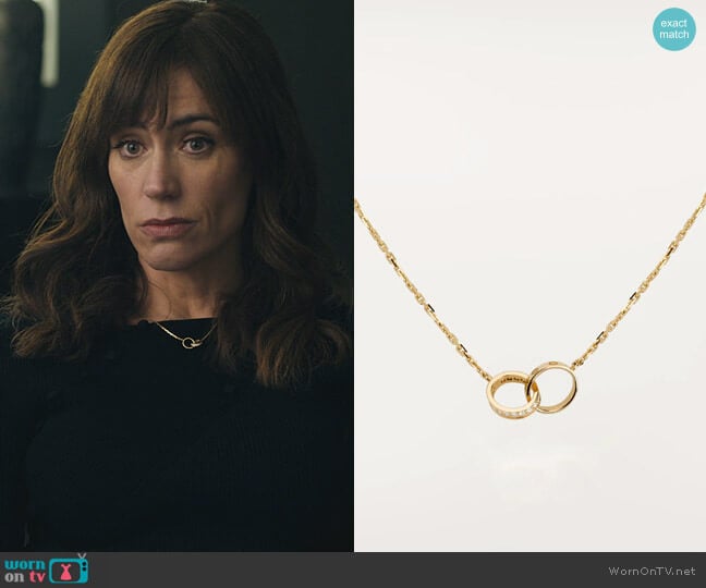 Cartier Leve Necklace worn by Wendy Rhoades (Maggie Siff) on Billions