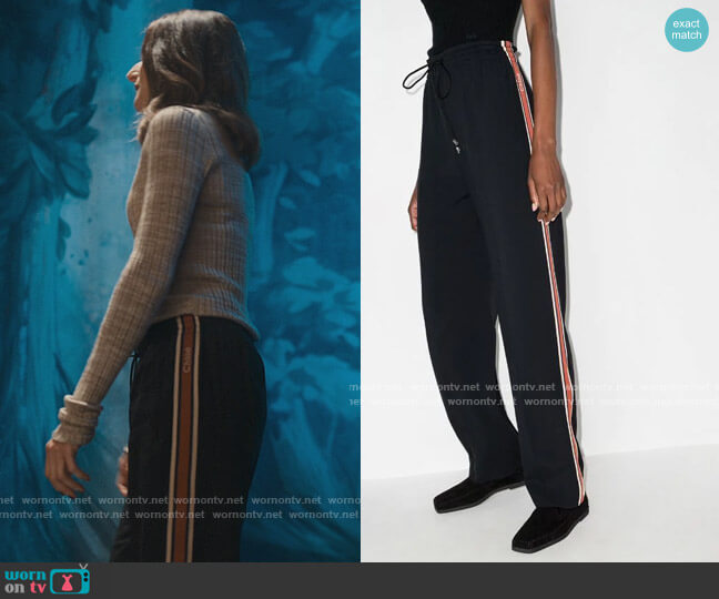 Chloe Side Stripe Track Pants
