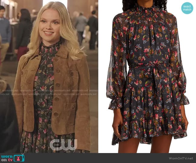 Cinq a Sept Daija Floral Mini Dress