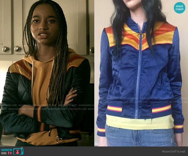 Classic Rock Couture Rising Sun Jacket worn by Natalie Lane Irons (Tayler Buck) on Superman and Lois