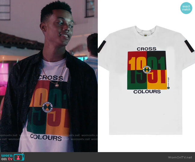 WornOnTV: Will’s Cross Colours t-shirt on Bel-Air | Jabari Banks ...