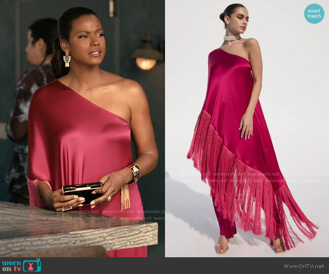 Cult Gaia Ayla Top worn by Vivian Banks (Cassandra Freeman) on Bel-Air