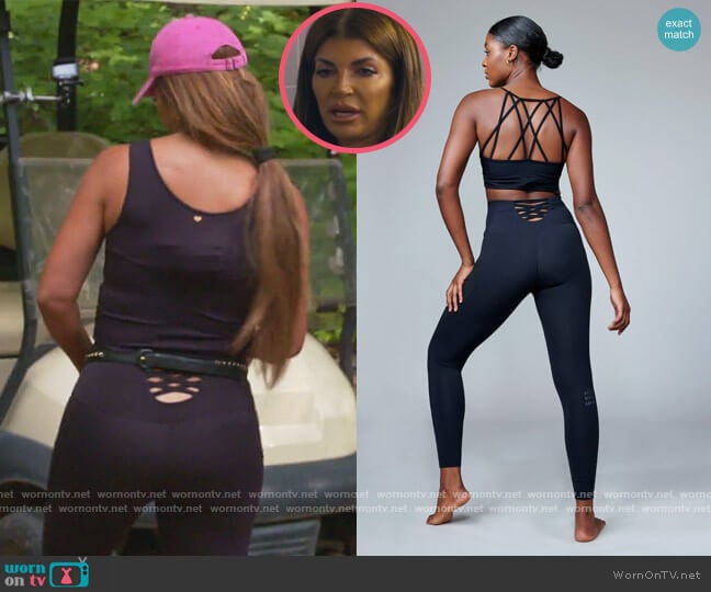 Electric Yoga Love Pocket Leggings worn by Teresa Giudice on The Real Housewives of New Jersey