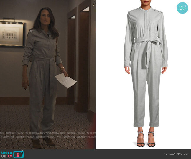 Equipment Leondrea Tie-Waist Jumpsuit