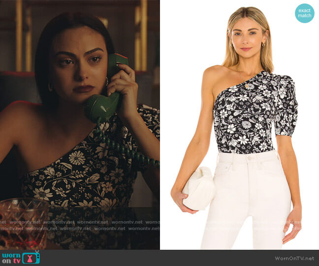 Free People Somethin Bout You Bodysuit worn by Veronica Lodge (Camila Mendes) on Riverdale