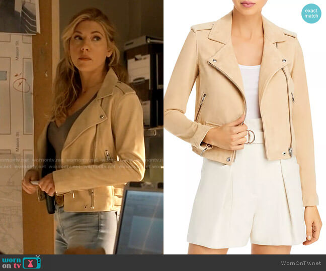 IRO Ashley Jacket worn by Jenny Hoyt (Katheryn Winnick) on Big Sky